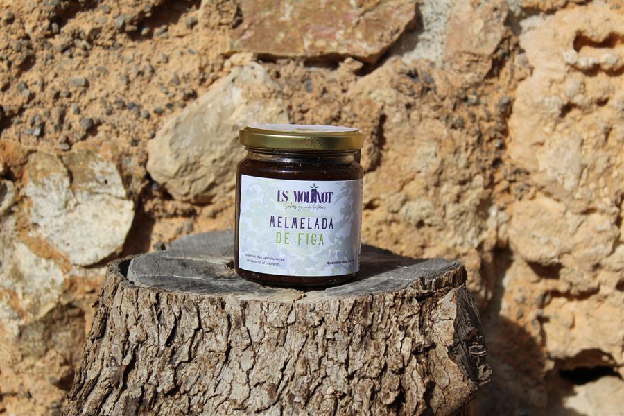 Jar of Fig jam by Es Molinot