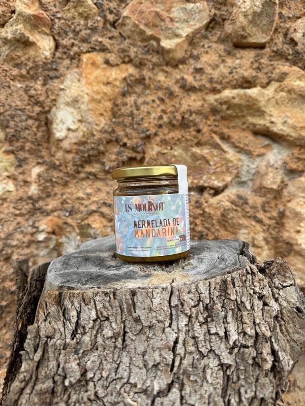 Jar of Mandarin jam by Es Molinot