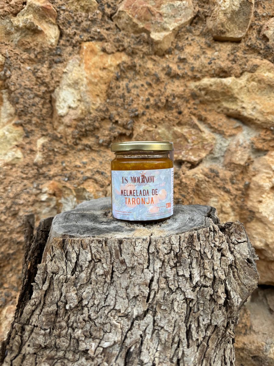 Jar of Orange jam by Es Molinot